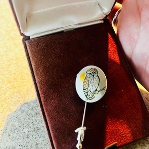Reed and Barton Owl Pin